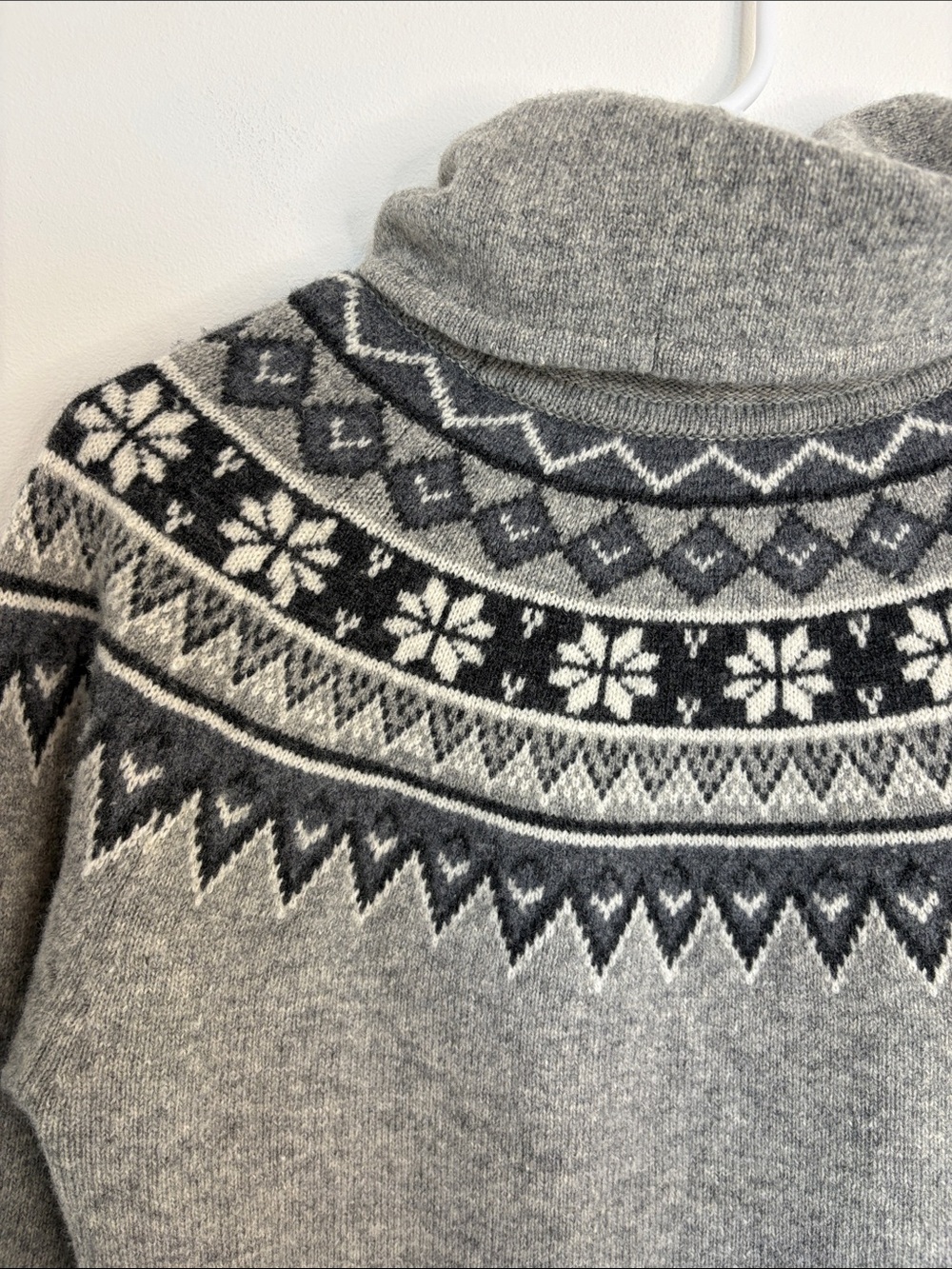 Skhoop Fair Isle Wool Sweater - Picture 6 of 8